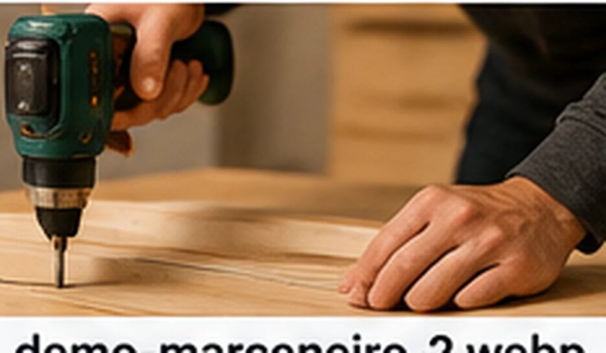 Exemplo demonstrativo de Marceneiro